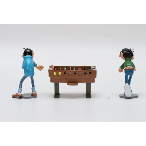 Figurine Pixi classique Gaston Lagaffe: le babyfoot Gaston et Lebrac 2025 (06662)