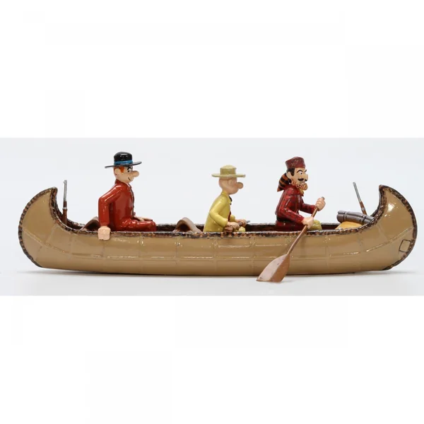 Figurine Pixi Classique Les Tuniques Bleues l'Or du Québec - le canoë 2024 (2380)
