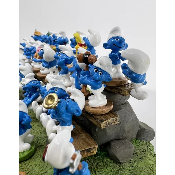 Figurine Pixi Les Schtroumpfs: la photo de famille des Schtroumpfs 6487