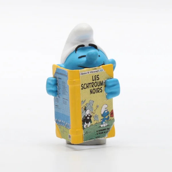 Figurine Pixi Les Schtroumpfs: le coffre à BD des Schtroumpfs, collection Pixi Classique 2024 (3048)