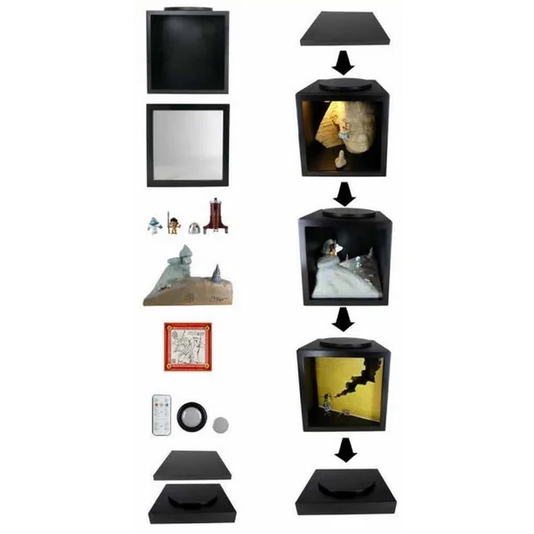 Figurine Pixi Les Schtroumpfs: Le Cosmoschtroumpf, collection Pixirama 2024 (06802)