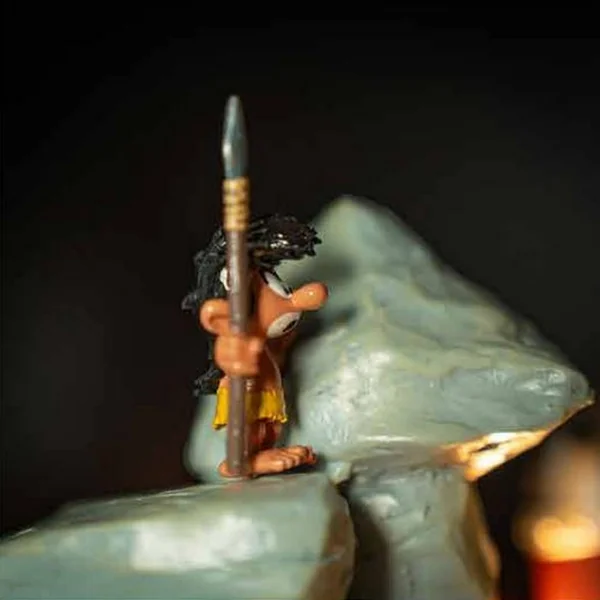 Figurine Pixi Les Schtroumpfs: Le Cosmoschtroumpf, collection Pixirama 2024 (06802)