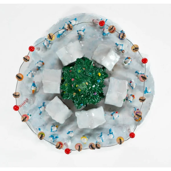 Figurine Pixi Les Schtroumpfs: le marché de Noël des Schtroumpfs 6489