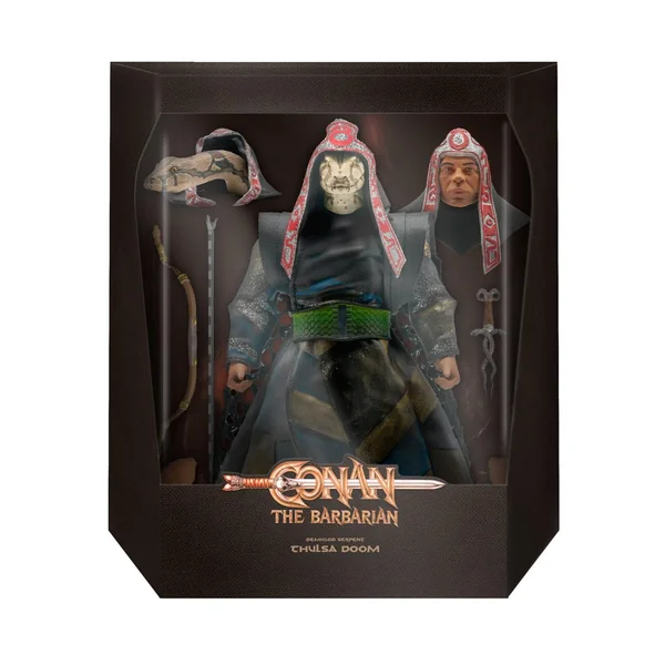 Figurine Thulsa Doom (demigod Serpent) Conan The Barbarian, Ultimates by Super7