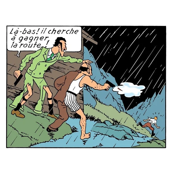 Figurine Tintin: Alonzo Perez, le cerveau Tintinimaginatio 2025 (42257)