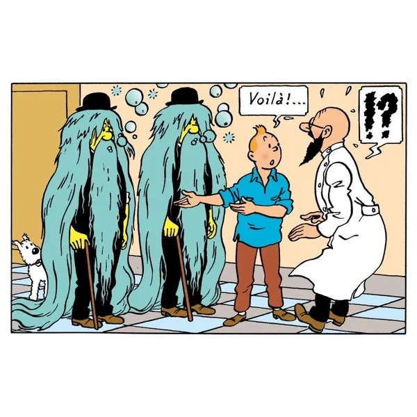 Figurine Tintin: Dupont un cas extraordinaire "Au pays de l'Or Noir", Tintinimaginatio 2025 (42254)