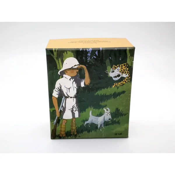 Figurine Tintin et Milou au Congo, Collection VO Moulinsart 2018 (46523)