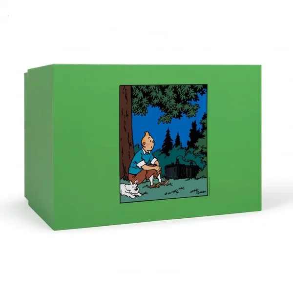 Figurine Tintin & Milou "assis dans l'herbe" Tintinimaginatio 2023 (47001)