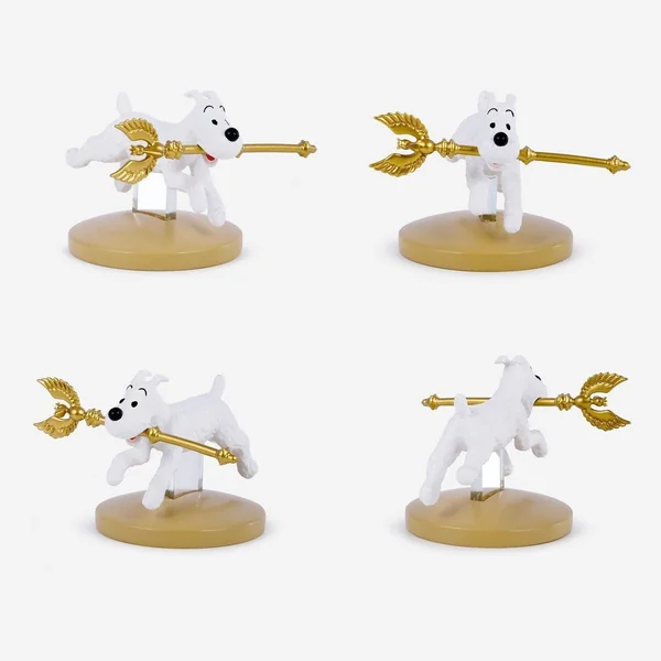 Figurine Tintin: Milou avec le Sceptre d'Ottokar Tintinimaginatio 2025 (42260)