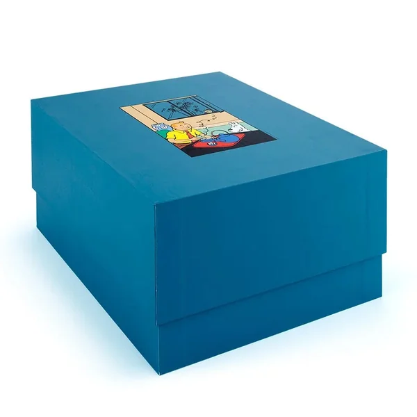 Figurine Tintin prenant le thé "Le Lotus Bleu" Tintinimaginatio 2024 (47002)