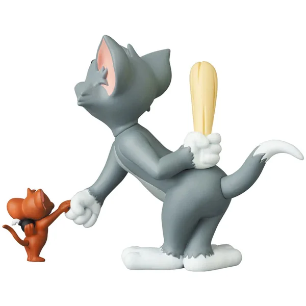 Figurine Tom & Jerry, Tom w/ club and Jerry w/ bomb Medicom Ultra Detail Figure UDF série 01 602