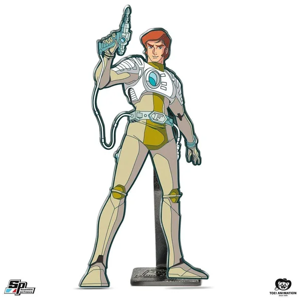 Figurine/Pin's Capitaine Flam Curtis Newton en blister card SP Collections 2022