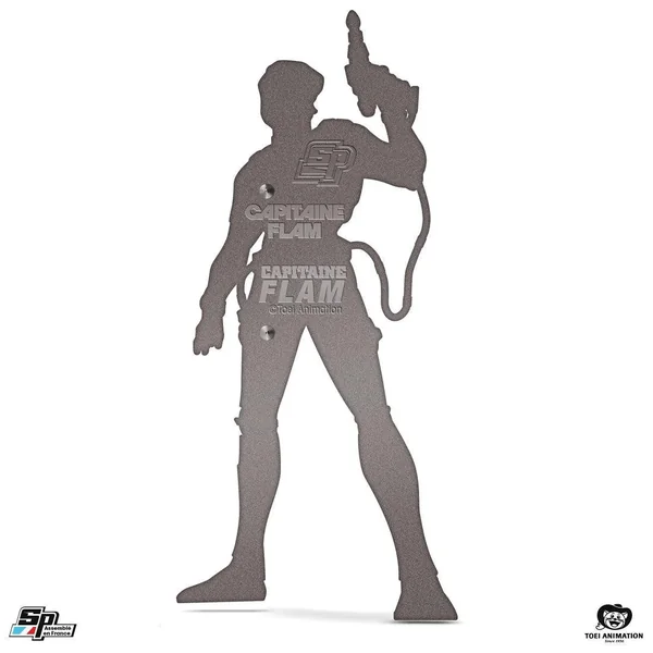 Figurine/Pin's Capitaine Flam Curtis Newton en blister card SP Collections 2022