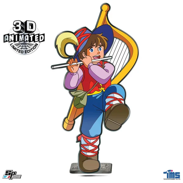 Figurine/Pin's Rémi sans Famille, en blister card lenticulaire SP Collections 2025