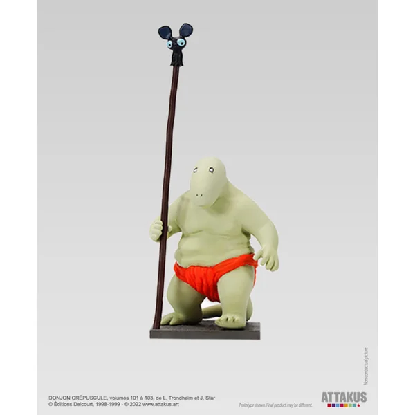 Figurines de collection Donjon Crépuscule Lewis Trondheim & Joann Sfar Attakus 2022 C822