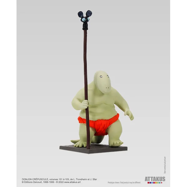 Figurines de collection Donjon Crépuscule Lewis Trondheim & Joann Sfar Attakus 2022 C822