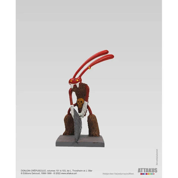 Figurines de collection Donjon Crépuscule Lewis Trondheim & Joann Sfar Attakus 2022 C822