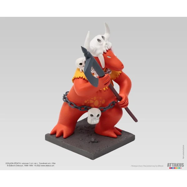 Figurines de collection Donjon Zénith, Herbert, Marvin et le gardien Attakus 2022 C809