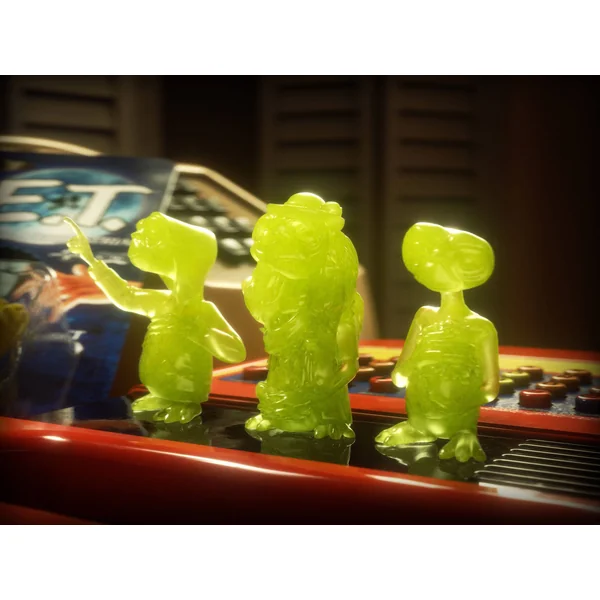 Figurines E.T. l'extra-terrestre (pack de 3) Doctor Collector Glow In The Dark