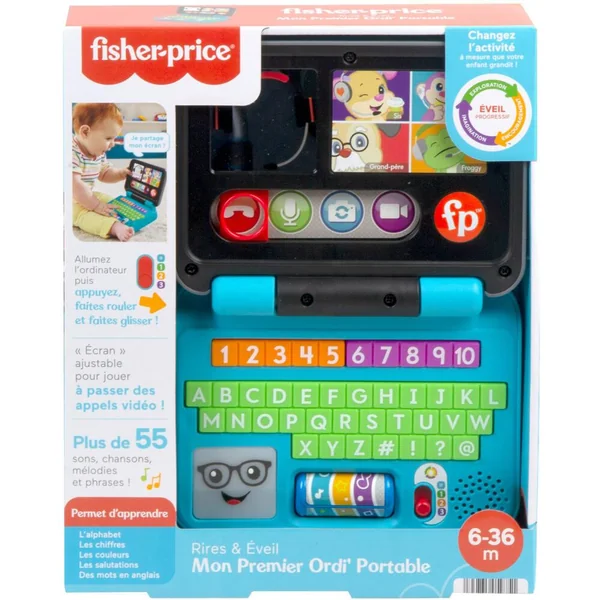 FISHER PRICE - MON PREMIER ORDI' PORTABLE