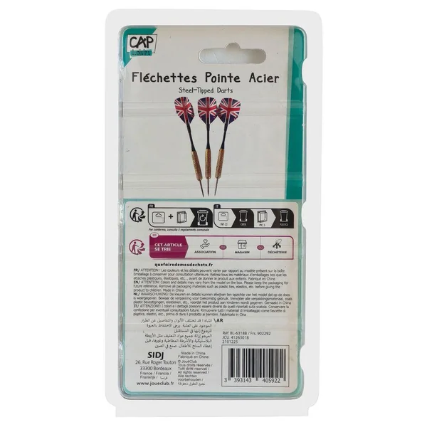 FLECHETTES POINTE ACIER