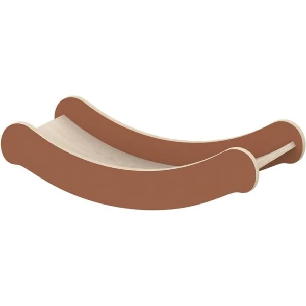 Flexa Planche d'équilibre en bois pour enfants rouge Play