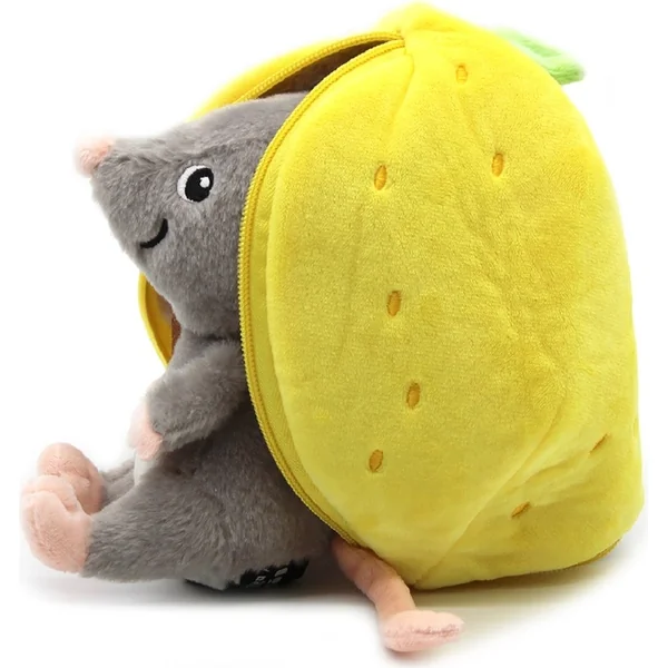 FLIPETZ 2v1 Souris en peluche / citron - Rocket