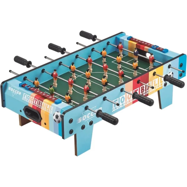 Football de table en bois 60,5x30,5x18,5 cm