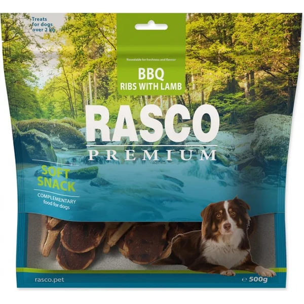 Friandise Rasco Premium BBQ Côtes d'agneau 500g