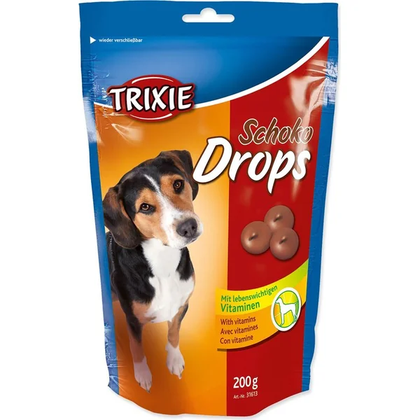 Friandise Trixie Dropsy chocolatée 200g