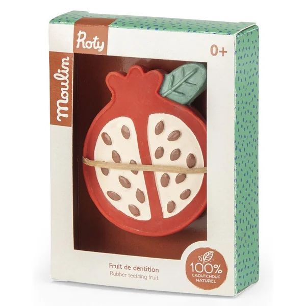 FRUIT DE DENTITION EN CAOUTCHOUC NATUREL LA FORET MAWA