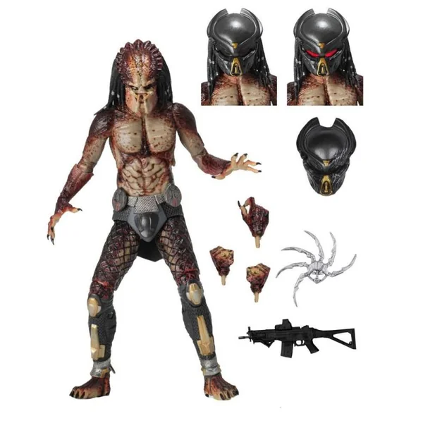 FUGITIVE PREDATOR LAB ESCAPE FIGURINE ULTIMATE PREDATOR 2018 NECA 20 CM