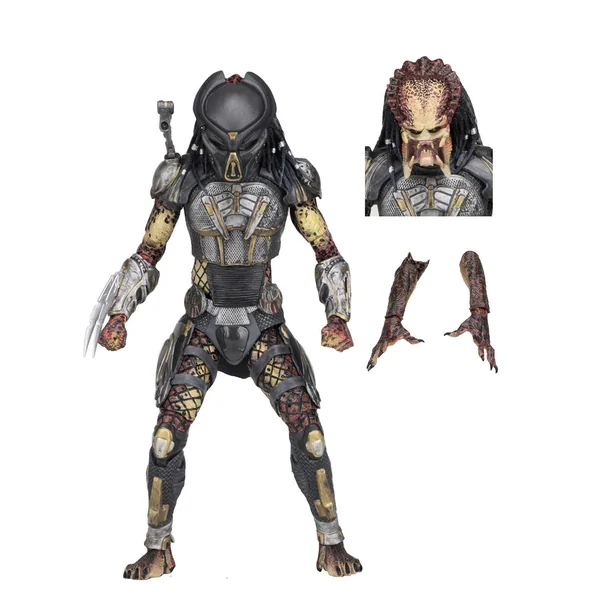 FUGITIVE PREDATOR ULTIMATE FIGURINE PREDATOR 2018 NECA 20 CM