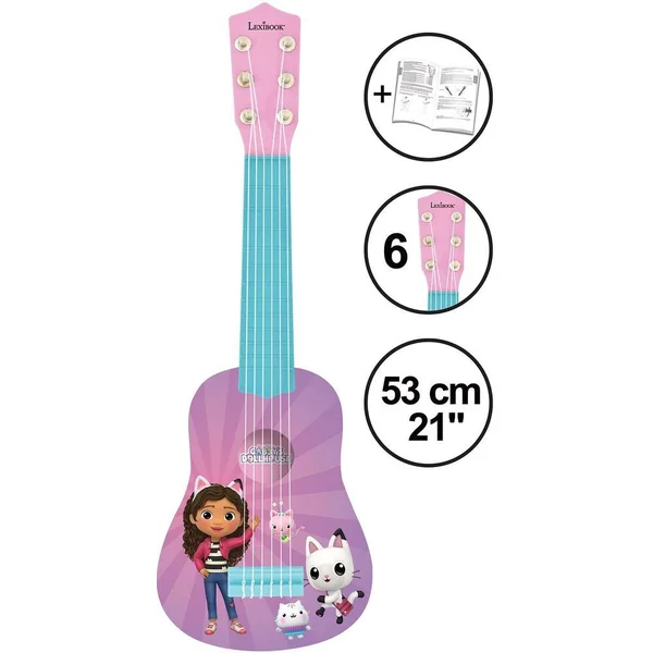 GABBY ET LA MAISON MAGIQUE - MA PREMIERE GUITARE 53CM
