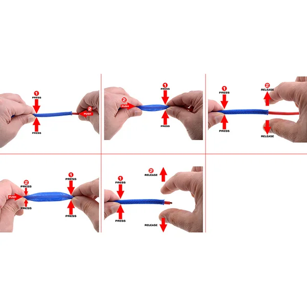 Gaine de protection de câble 8mm noir (1m)