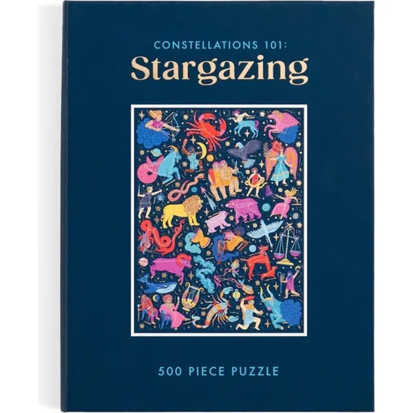 Galison Puzzle Constellation du zodiaque 500 pièces