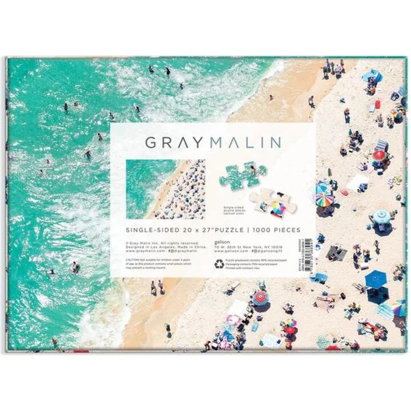 Galison Puzzle Côte Gray Malin 1000 pièces