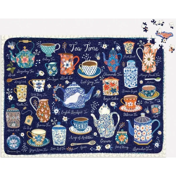 Galison Puzzle L'heure du thé 1000 pièces