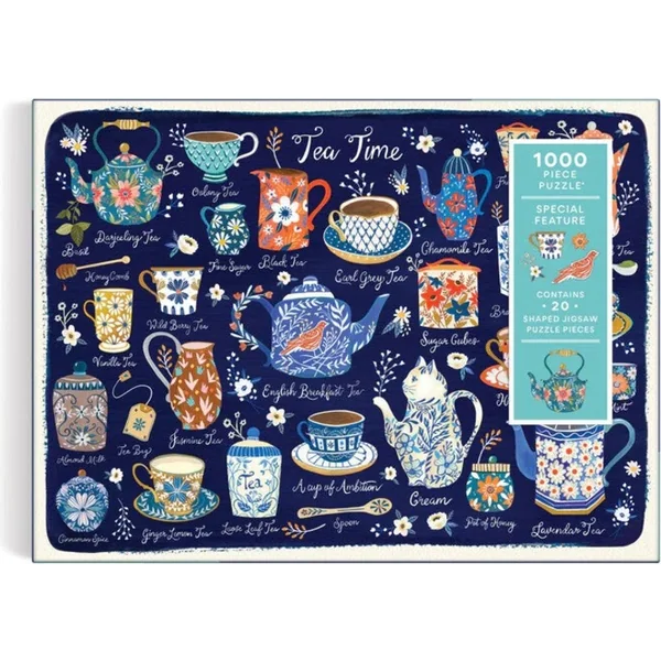 Galison Puzzle L'heure du thé 1000 pièces