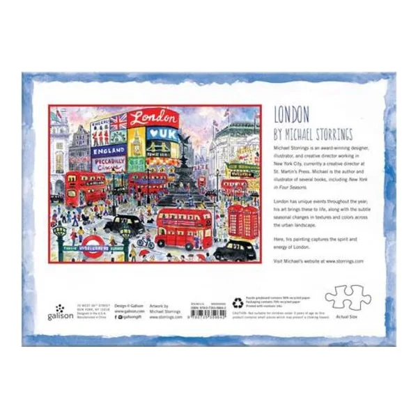 Galison Puzzle Londres 1000 pièces