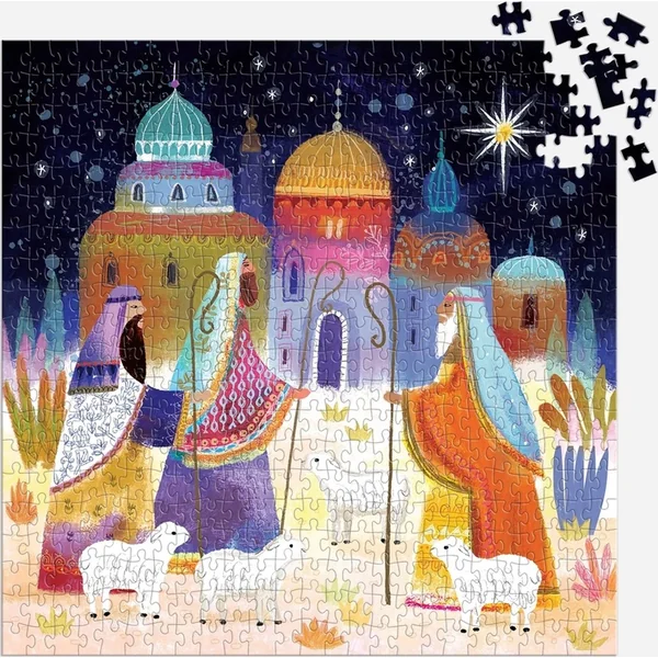 Galison Puzzle Route des Rois Mages 500 pièces