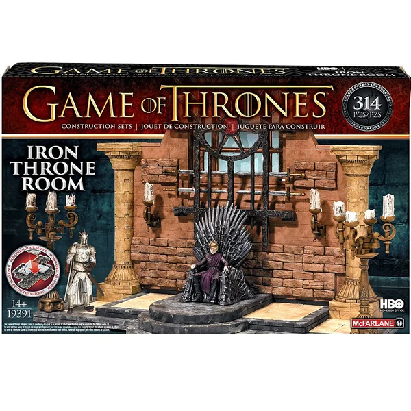 GAME OF THRONES: IRON THRONE ROOM - jeu de construction