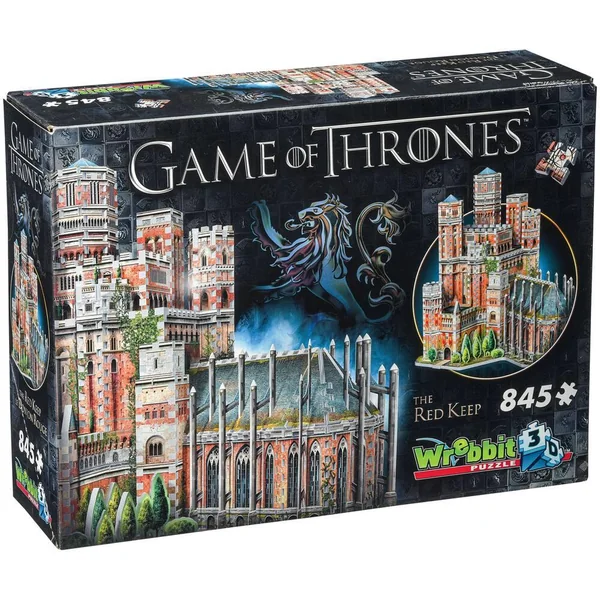 GAME OF THRONES - PUZZLE 3D - LE DONJON ROUGE 845 PIECES
