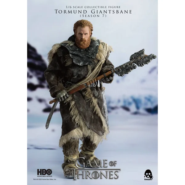 GAME OF THRONES: Tormund Giantsbane - figurine articulée 31 cm 1/6 cm