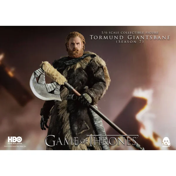 GAME OF THRONES: Tormund Giantsbane - figurine articulée 31 cm 1/6 cm