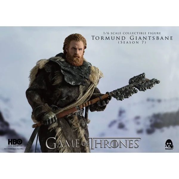 GAME OF THRONES: Tormund Giantsbane - figurine articulée 31 cm 1/6 cm