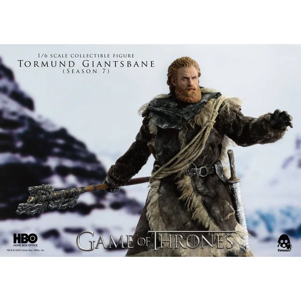 GAME OF THRONES: Tormund Giantsbane - figurine articulée 31 cm 1/6 cm