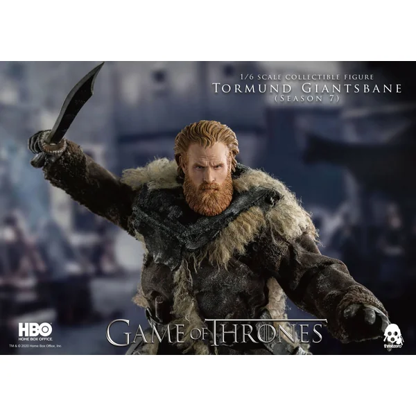GAME OF THRONES: Tormund Giantsbane - figurine articulée 31 cm 1/6 cm