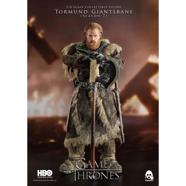 GAME OF THRONES: Tormund Giantsbane - figurine articulée 31 cm 1/6 cm