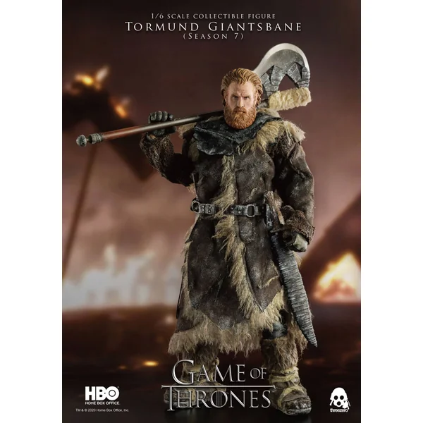 GAME OF THRONES: Tormund Giantsbane - figurine articulée 31 cm 1/6 cm